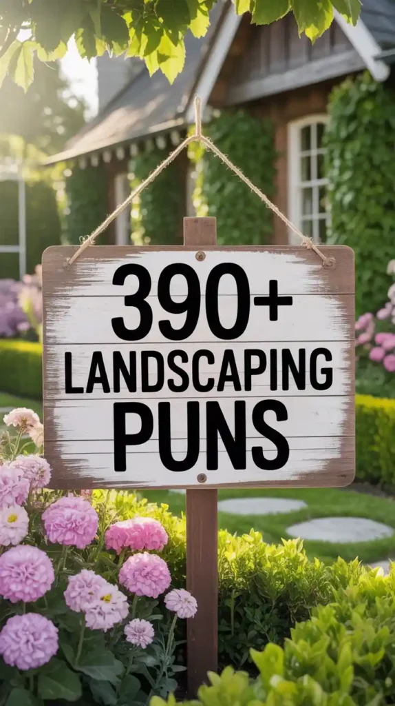 landscaping puns