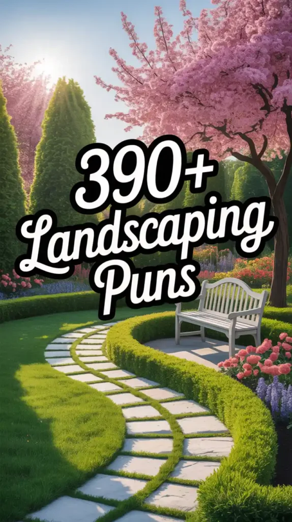 landscaping puns