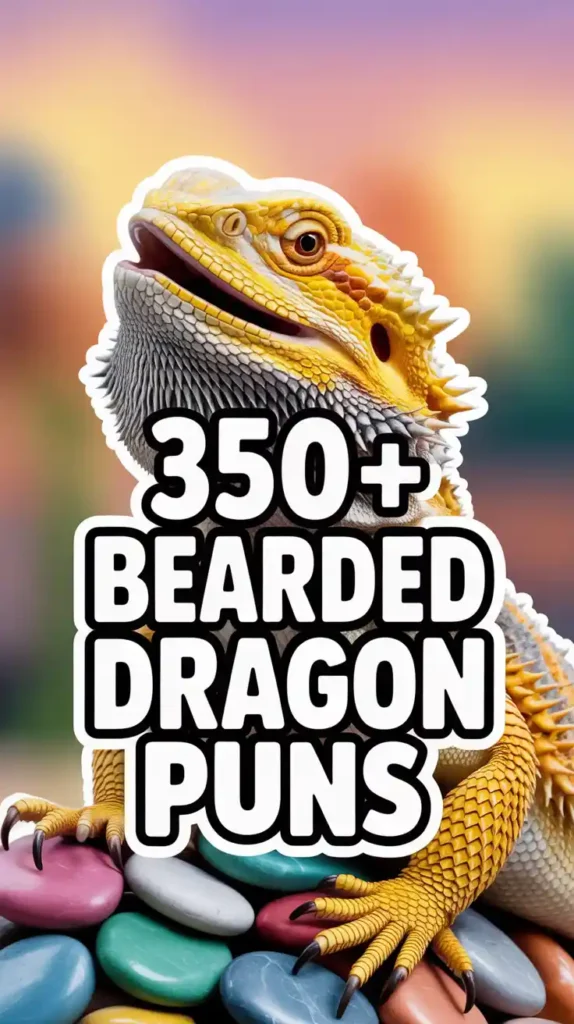 Bearded Dragon Puns