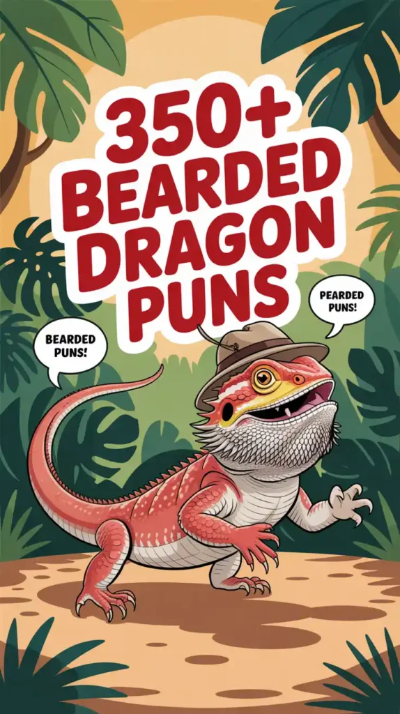 Bearded Dragon Puns