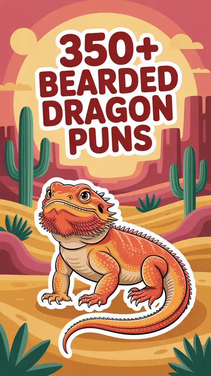 Bearded Dragon Puns