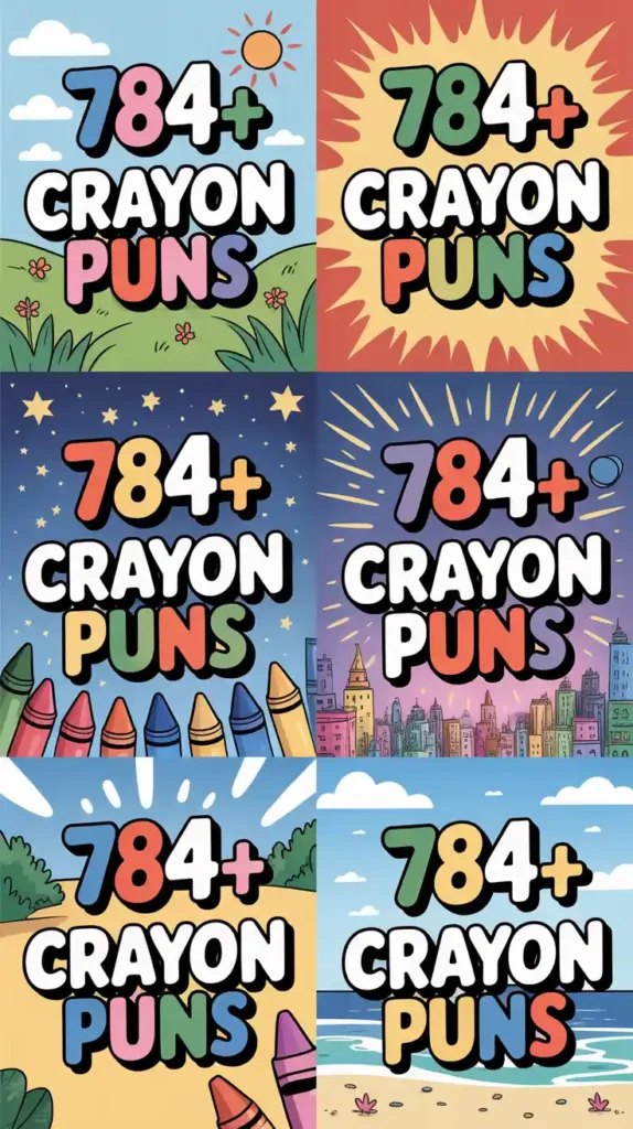 Crayon Puns and Jokes