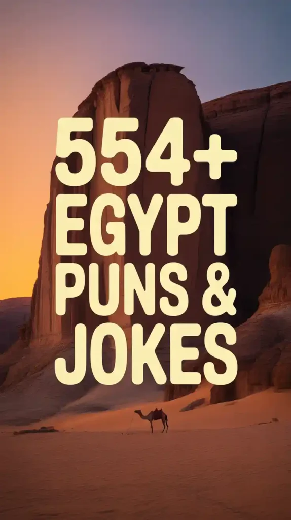  Egypt Puns