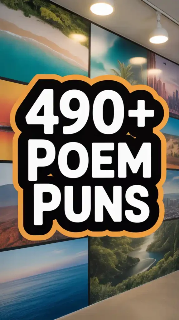 Poem Puns
