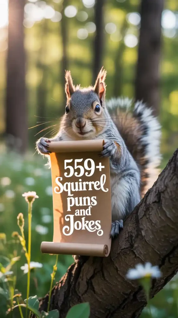 Squirrel Puns