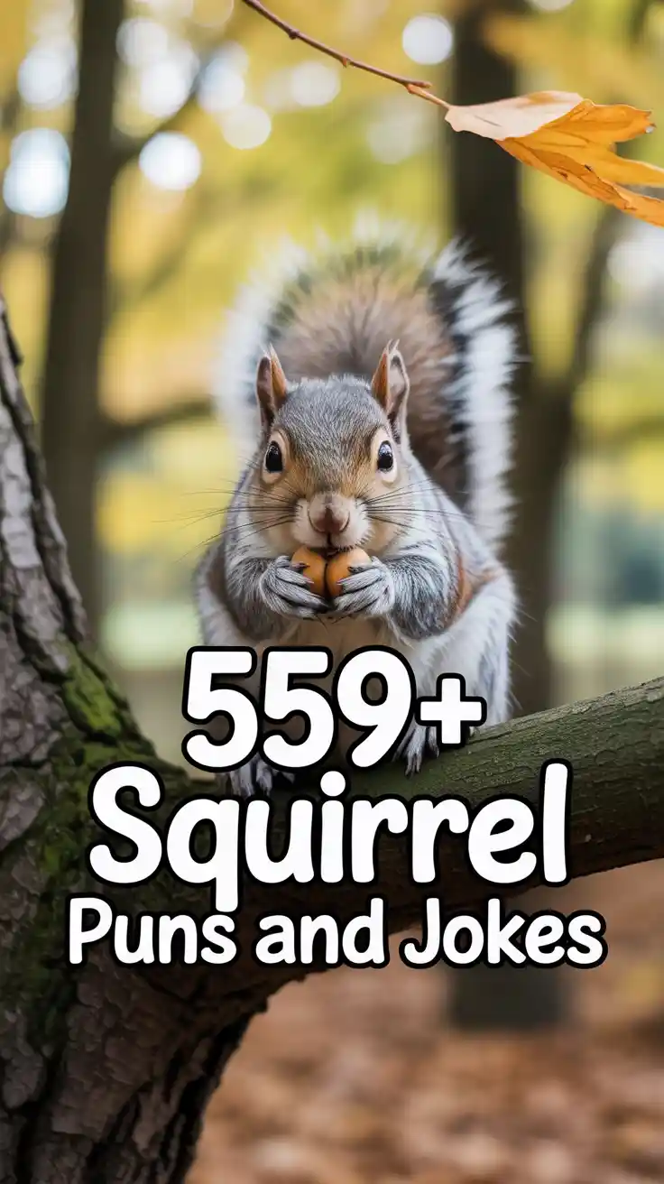 Squirrel Puns
