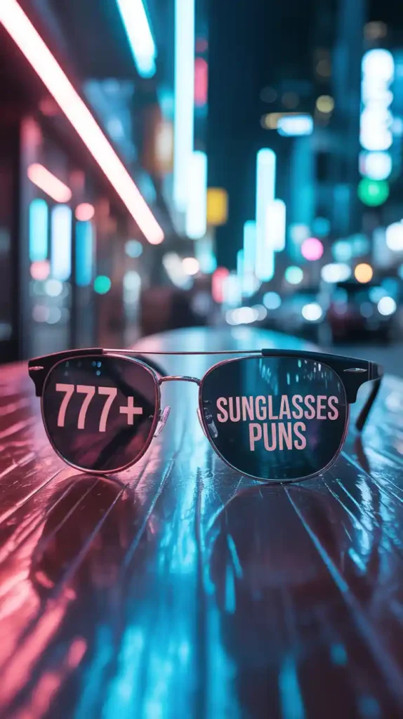 Sunglasses Puns