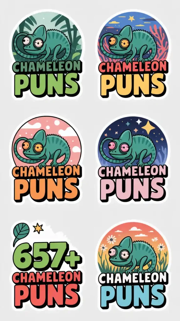 Chameleon Puns