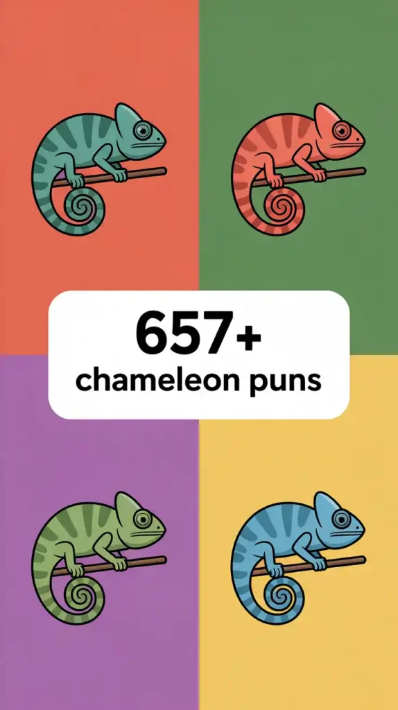 Chameleon Puns