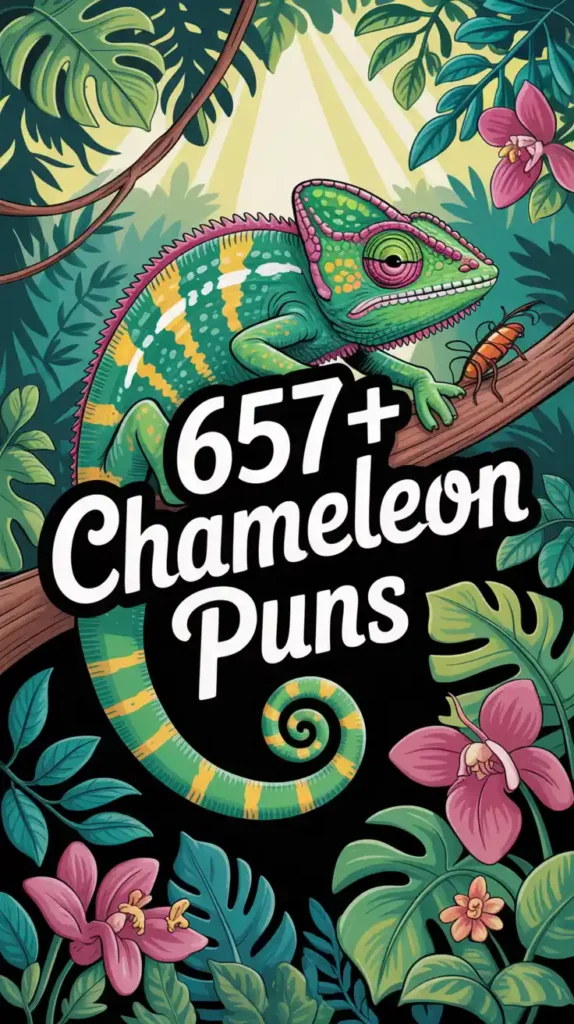 Chameleon Puns