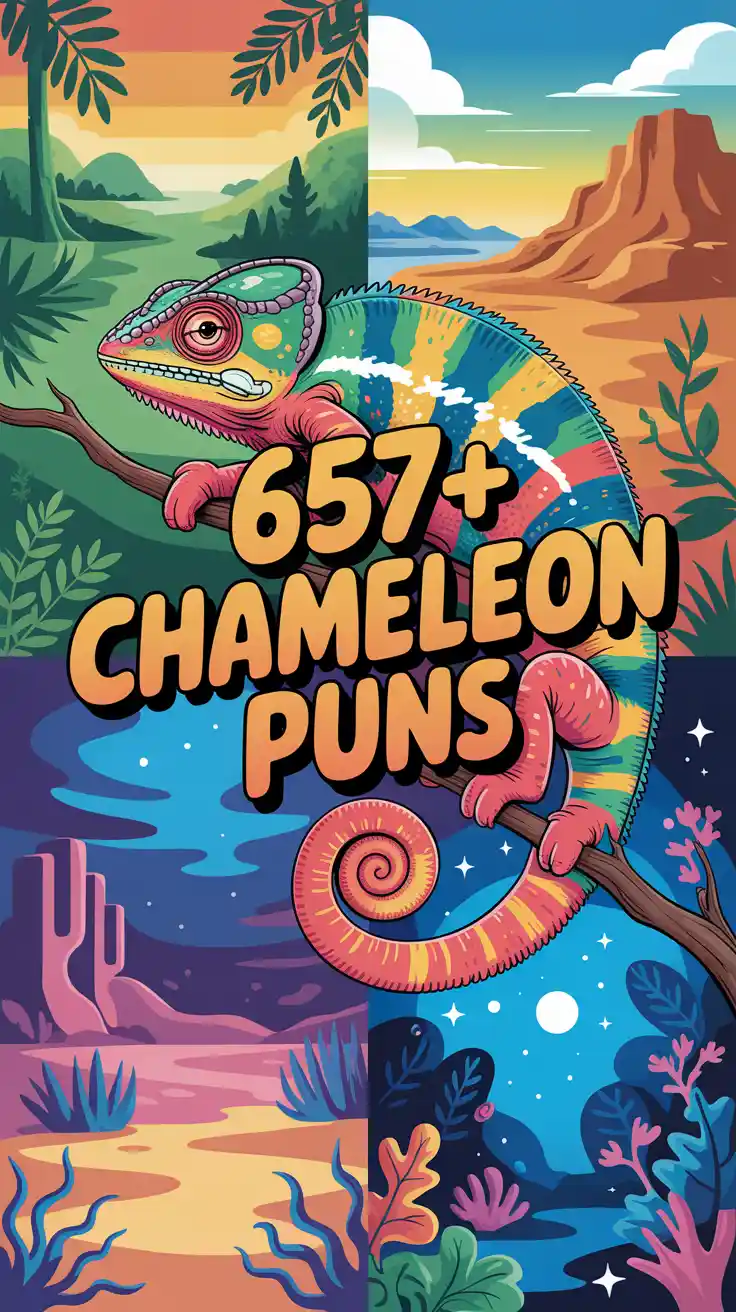 Chameleon Puns