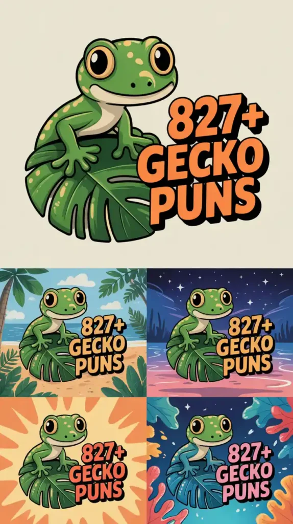 Gecko Puns