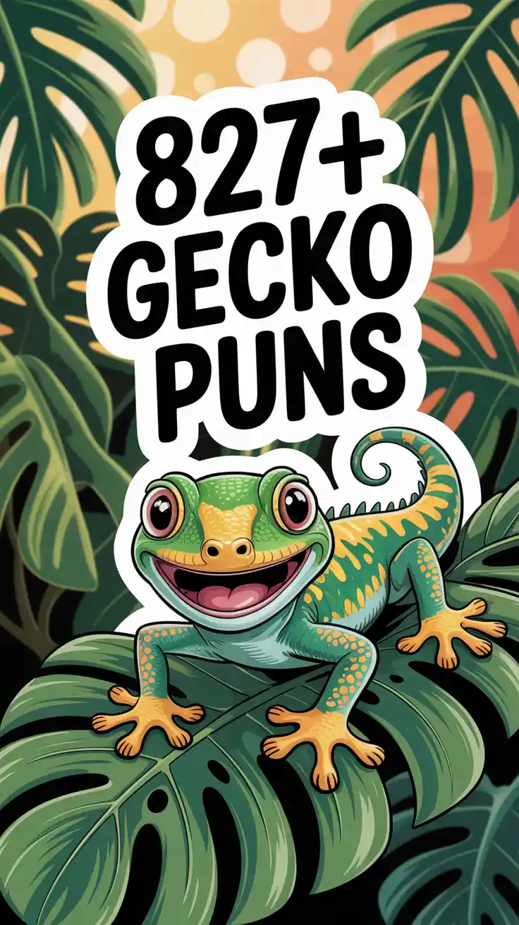 Gecko Puns