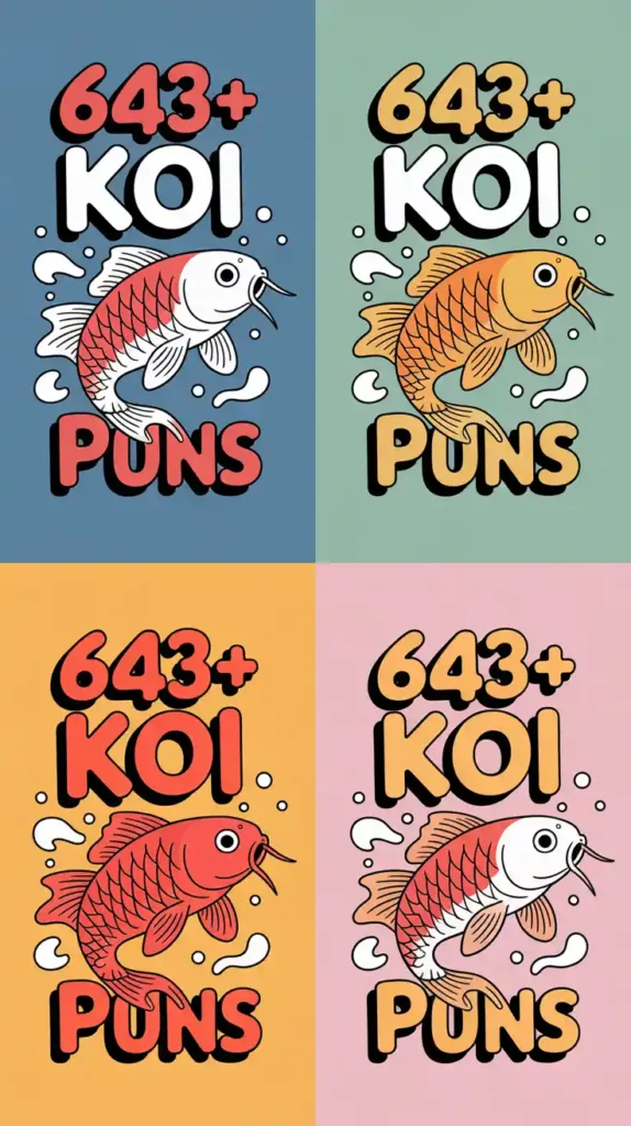 Koi Puns