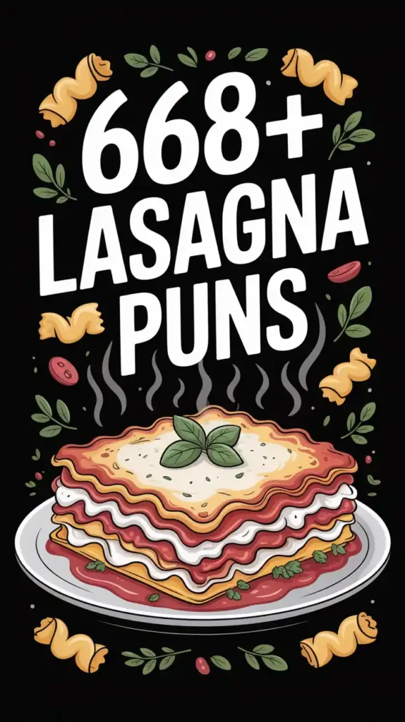 Lasagna Puns