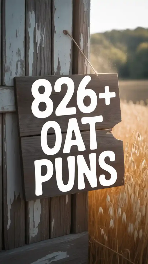 Oat Puns