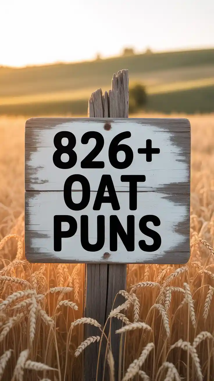 Oat Puns