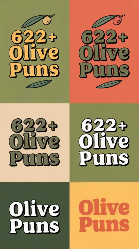 Olive Puns