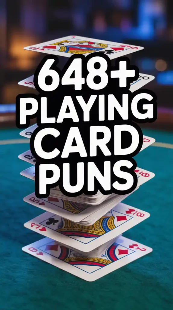 Playing Card Puns