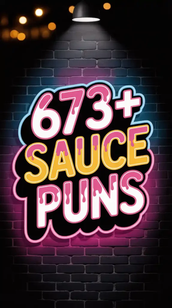 Sauce Puns and Jokes