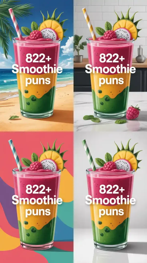 Smoothie Puns