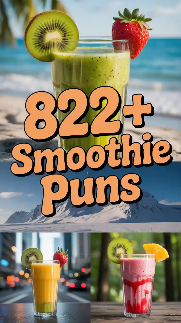 Smoothie Puns