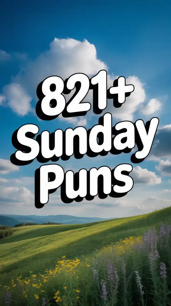 Sunday Puns