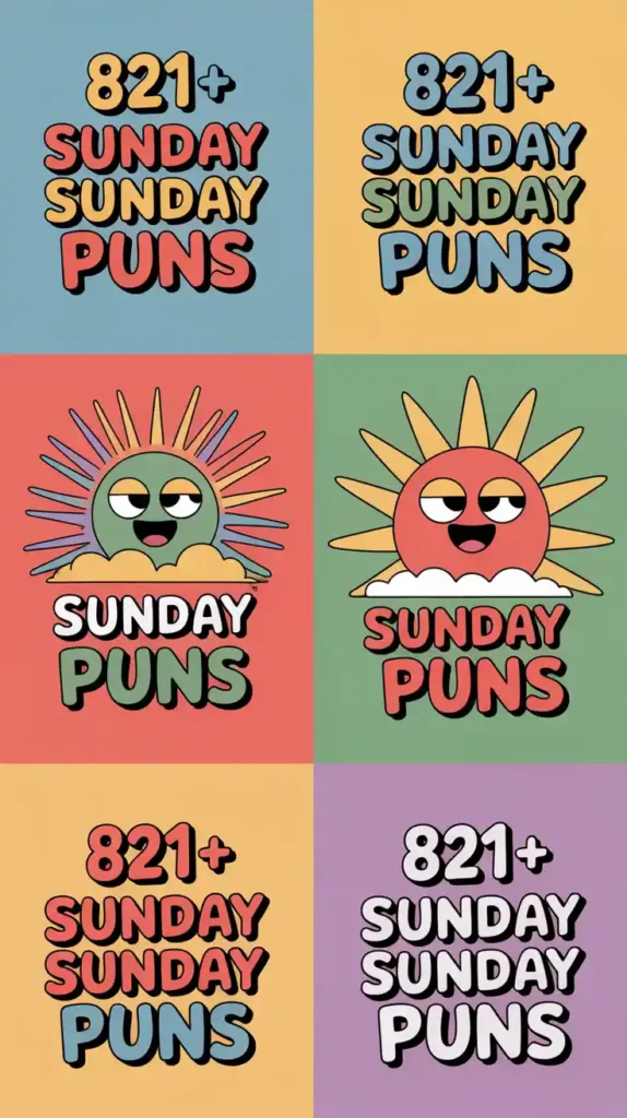 Sunday Puns