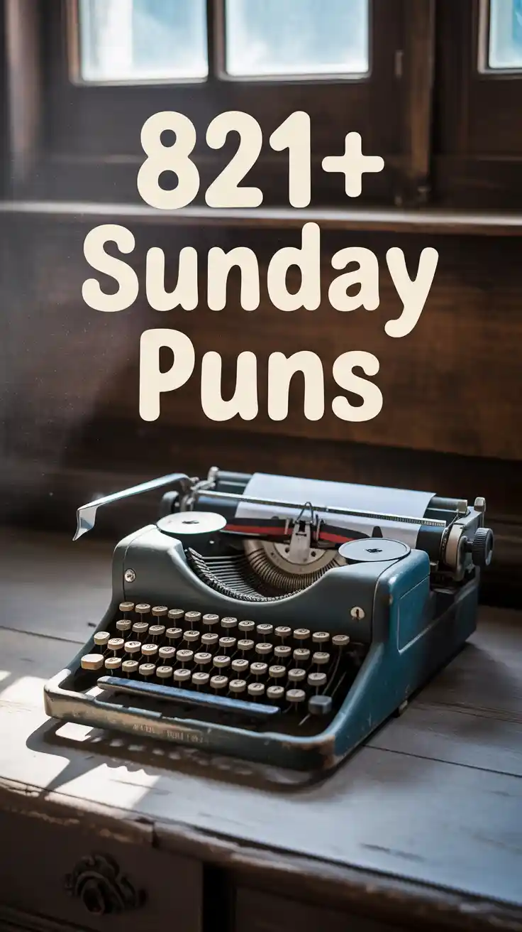 Sunday Puns