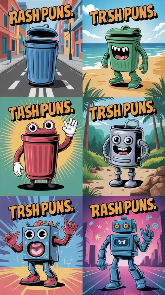 Trash Puns