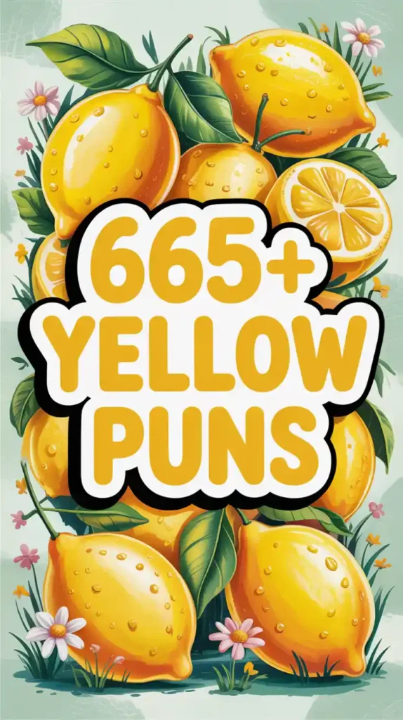  Yellow Puns