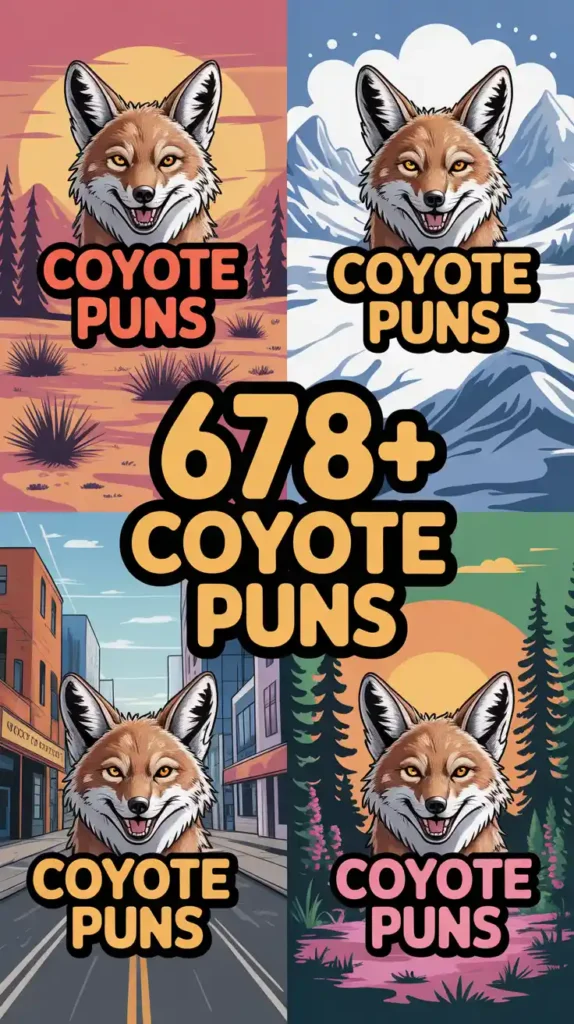 Coyote Puns and Jokes