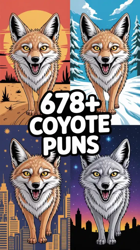 Coyote Puns and Jokes