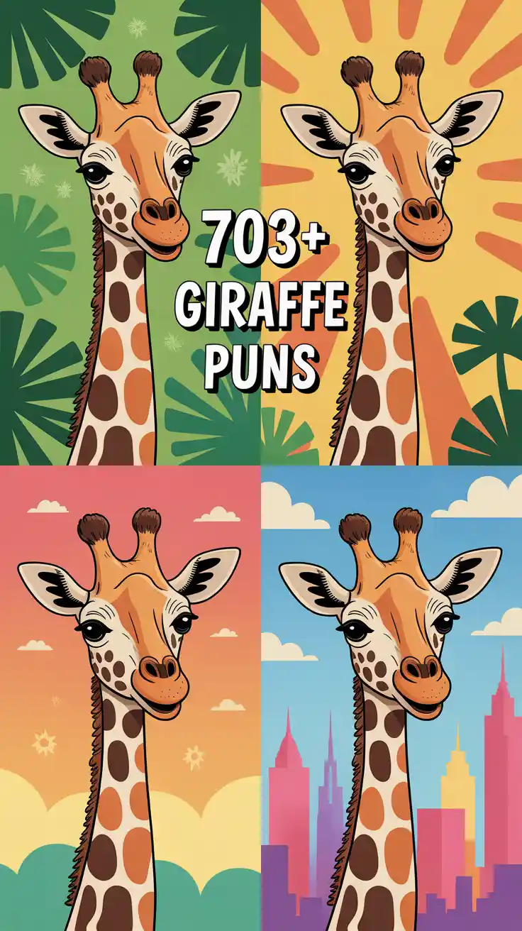 Giraffe Puns