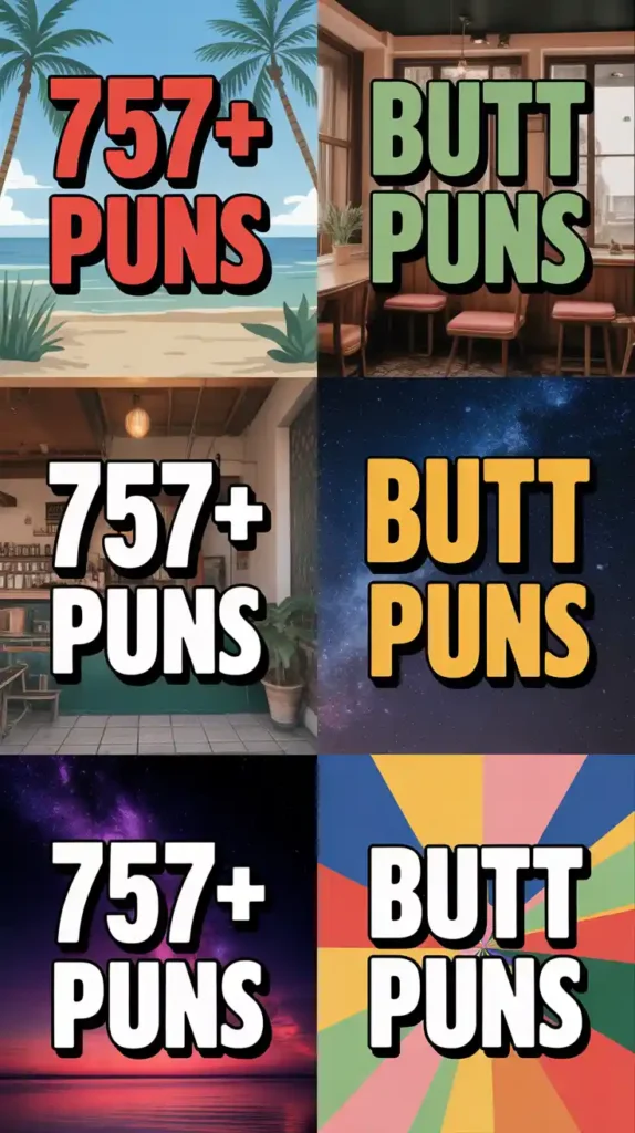 Butt Puns