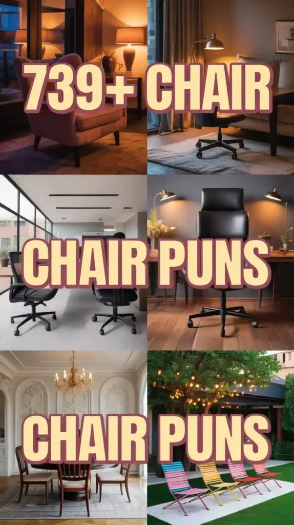 Chair Puns
