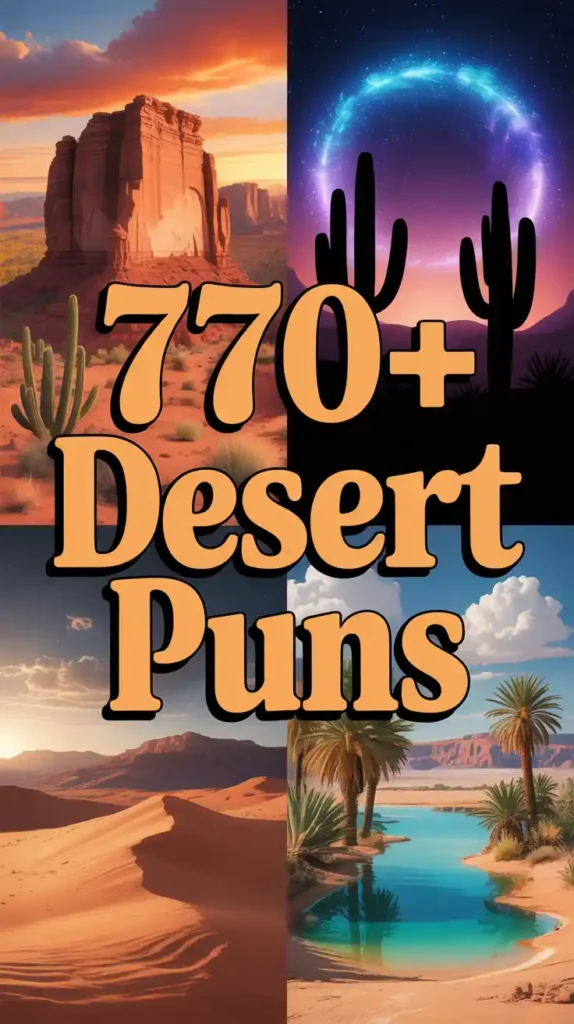 Desert Puns