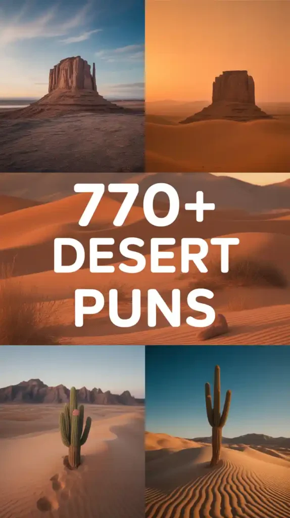 Desert Puns