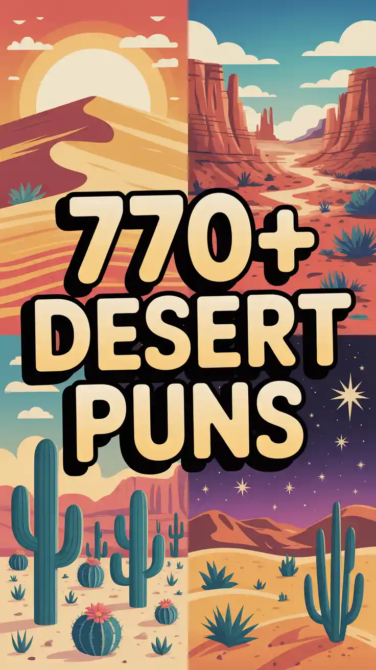 Desert Puns
