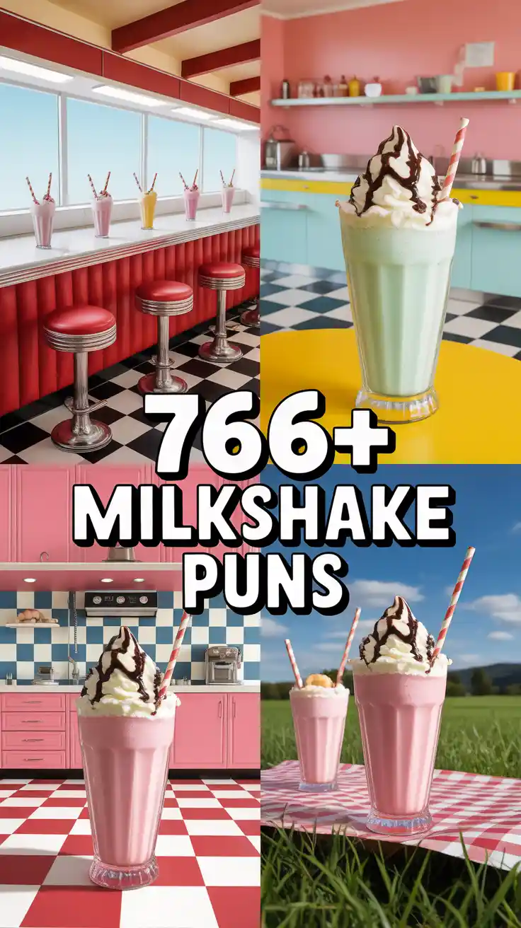 Milkshake Puns & Jokes