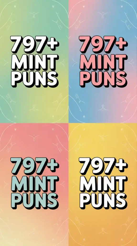 Mint Puns