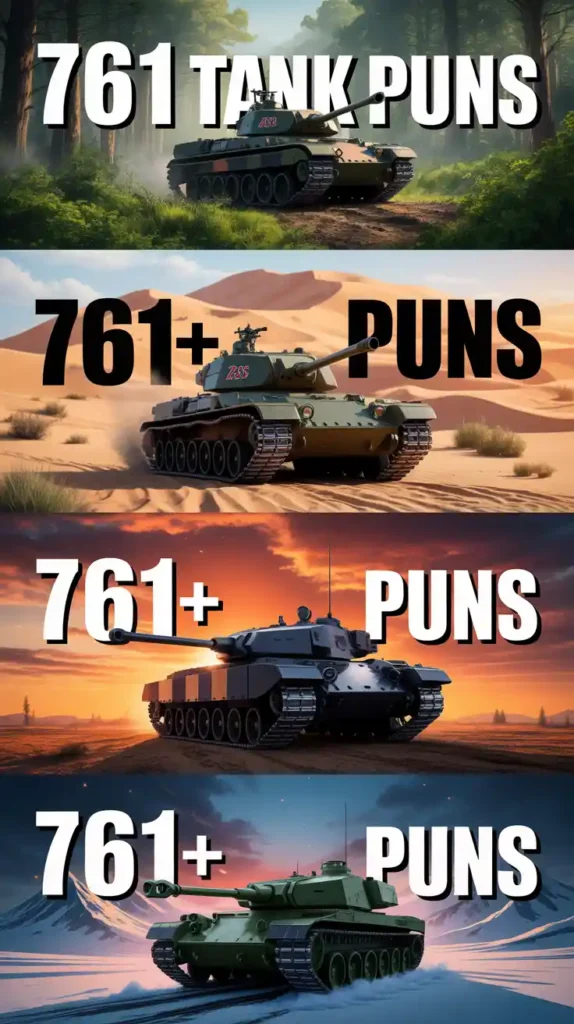 Tank Puns and Jokes