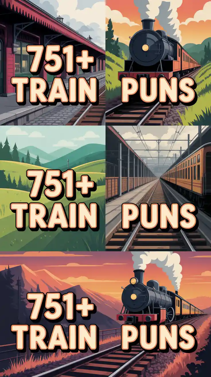 Train Puns and Jokes