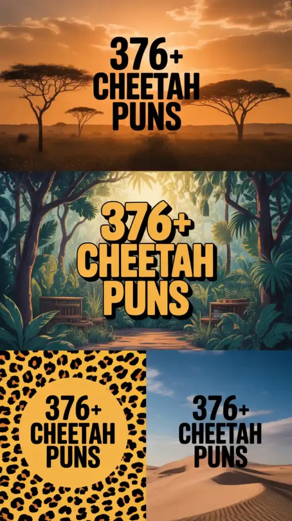 Cheetah Puns