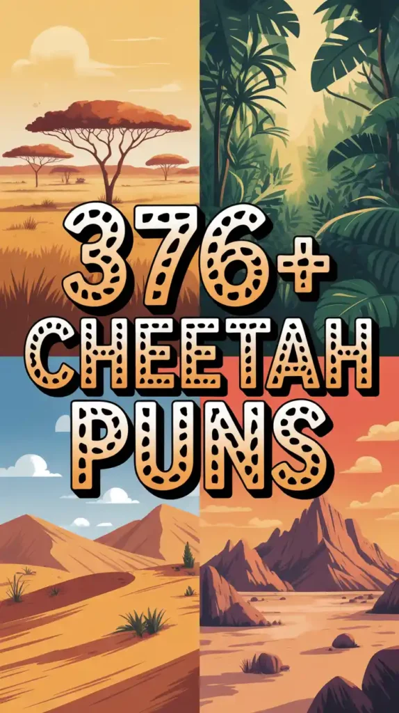 Cheetah Puns