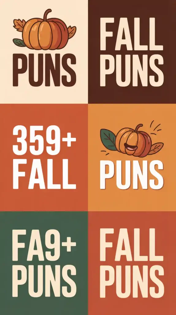 Fall Puns