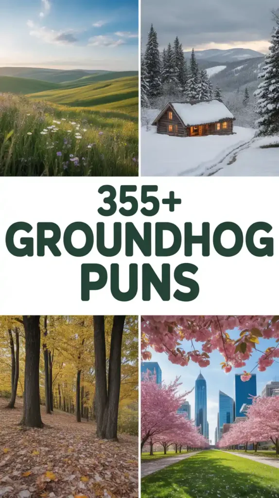 Groundhog Puns
