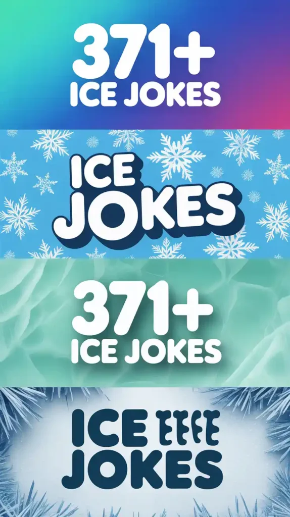 Ice Puns & Jokes