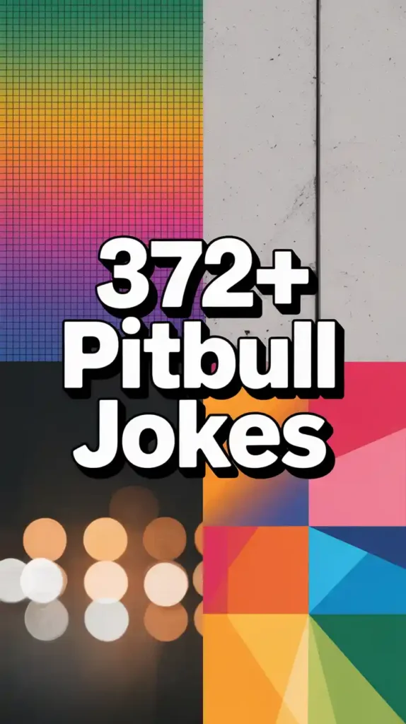 Pitbull Jokes