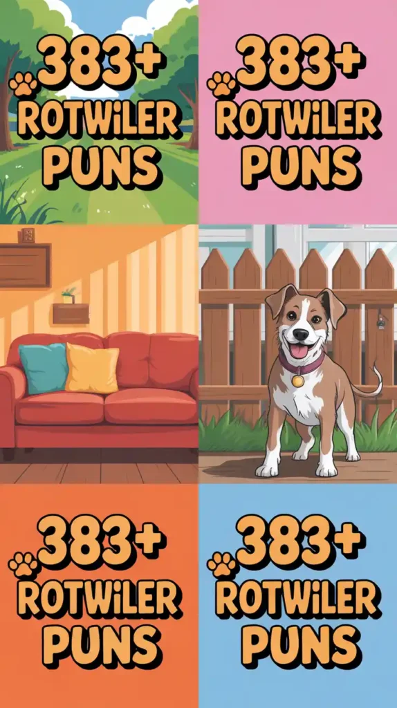 Rottweiler Puns